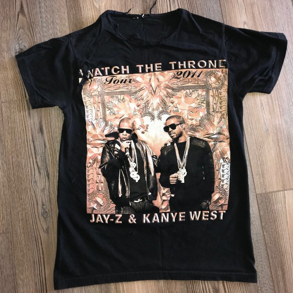Jay Z & Kanye West 2011 Concert T-shirt